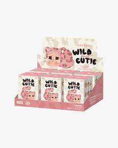 Sale: Pop Mart CRYBABY Wild but Cutie Series Vinyl Plush Pendant Sealed Case (6 Blind Box)