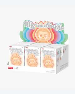 Pop Mart Labubu The Monsters Big into Energy Series Vinyl Plush Pendant Sealed Case (Bundle)