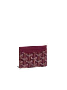 Goyard Saint-Sulpice Card Wallet Bordeaux