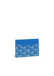 Goyard Saint-Sulpice Card Wallet Blue