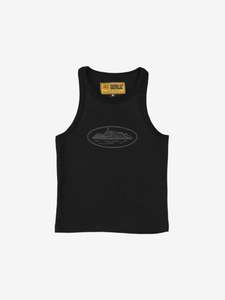 Tank Tops: Corteiz Womens Guerillaz* Tank Top Triple Black