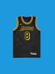 Nike Kobe Mamba Mentality Los Angeles Lakers City Edition Swingman Jersey (FW23) Black