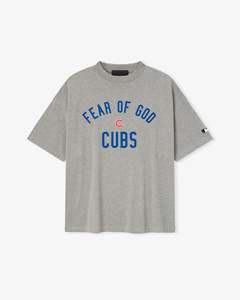 Fear of God Essentials Club 90s Tee Chicago Cubs
