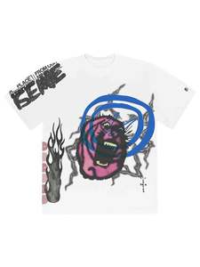 Travis Scott: Travis Scott Cactus Jack For Fragment Sunrise Tee White