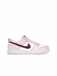 Nike: Nike Dunk Low Pink Foam Red White (GS)