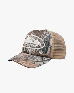 New Collection: Corteiz Island Puff Print Trucker Hat Forest Camo