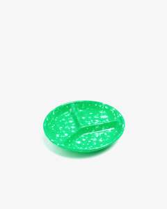 Prior: Korean Bunsik Retro Melamine Sharing Plate Green