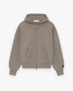 Fear of God Essentials Classic Full Zip-Up Hoodie Homestead Heather