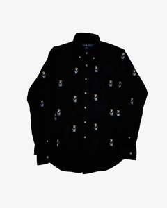 Clothing: Ralph Lauren Polo Bear Shirt Black