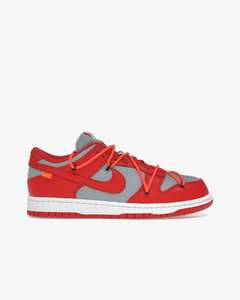Nike: Nike Dunk Low Off-White University Red