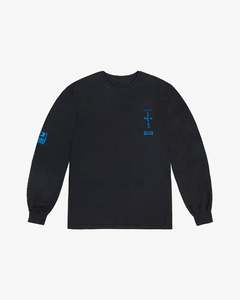 Cactus Jack by Travis Scott CJ Portal Long-Sleeve T-Shirt Black