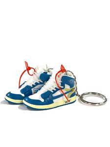Sneaker Inspired Keychains OW UNC