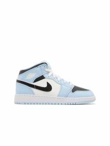 Jordan 1 Mid: Nike Air Jordan 1 Mid Ice Blue (GS)