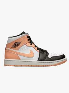 Jordan 1 Mid: Nike Air Jordan 1 Mid Crimson Tint Toe