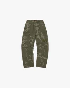 Corteiz Guerillaz Convertible Pant Green Camo