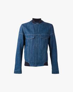 Apparel: Kenzo Liberty Denim Trucker Jacket (Pre-owned)