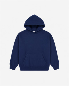 Panelled Hoodie Navy