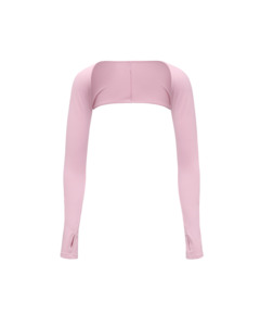 TRAIN SHRUG: TRAIN SHRUG BALLET PINK