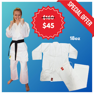 Uniforms: Karate Canvas Gi 12oz, 14oz, 16oz & 18 oz