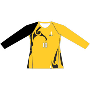 Acvc Volleyball: ACVC LONG SLEEVE LIBERO TOP - DRIFT