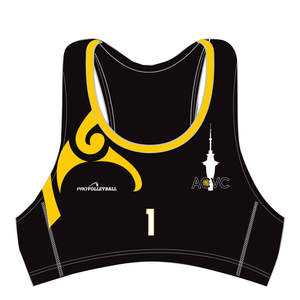 Acvc Volleyball: ACVC BEACH CROP TOP - LYCRA