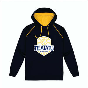 TE ATATU NETBALL PRINTED HOODIE