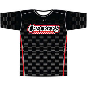 CHECKERS BASKETBALL TEE