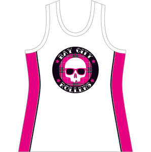 BAY CITY ROLLERS WHITE SINGLET