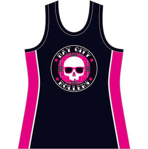 BAY CITY ROLLERS BLACK SINGLET