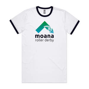 MOANA ROLLER DERBY RETRO TEE