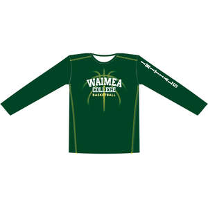WAIMEA COLLEGE BOYS BASKETBALL LS WARM UP TEE