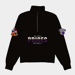 WAIMEA PRICES NETBALL QUARTER ZIP
