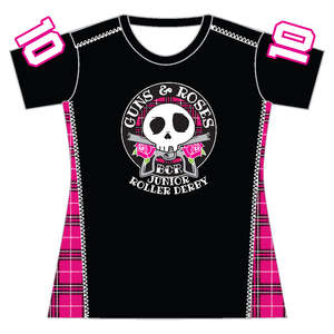 GUNS & ROSES BLACK TEAM TEE