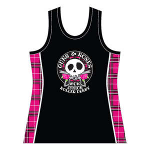 GUNS & ROSES BLACK TEAM SINGLET