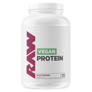 Raw Nutrition Vegan Protein 25 Serve - Acai Bowl - Probuilder