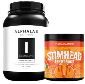 Deal Combo: Alpha Isolate & Stimhead Pre Workout - Probuilder