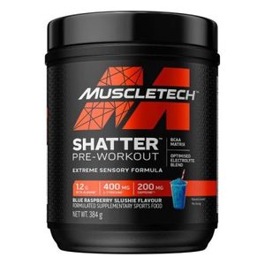 Products: Muscletech Shatter Pre-Workout Best Preworkout Probuilder