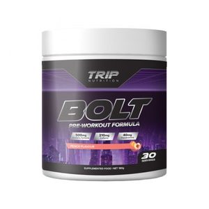 Products: Trip Nutrition Bolt Pre-Workout Discounted Price ProBuilder