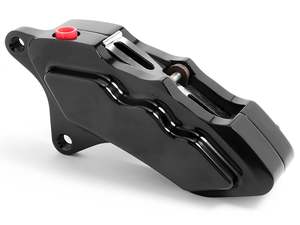 Right Hand Front 6 Piston Caliper - Black. Fits Softail 2015up, V-Rod 2006-2017,&hellip;