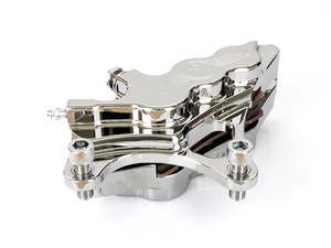 Left Hand Front 6 Piston Caliper - Chrome. Fits most Big Twin 1984-1999 & Sports&hellip;