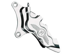 Left Hand Front 6 Piston Caliper - Chrome. Fits most Big Twin 1984-1999 & Sports&hellip;
