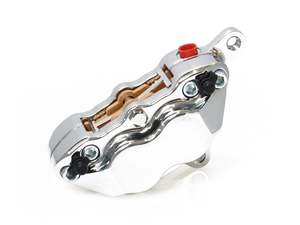 Front 4 Piston Caliper - Chrome. Fits Softail Springer & FXWG 1980-1983 with app&hellip;