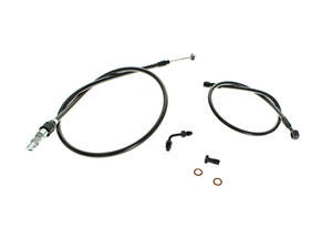 Black Pearl Cable Kit. Suits 12in. Ape Hangers on Softail Street Bob 2025up - Ma&hellip;