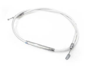 57in. Clutch Cable - Sterling Chromite. Fits Sportster 1986-2003. - Magnum Shielding
