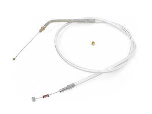34-3/4in. Idle Cable - Sterling Chromite. Fits Sportster 1996-2006. - Magnum Shielding