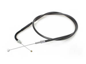 36-1/2in. Throttle Cable - Black Pearl. Fits Big Twin 1990-1995. - Magnum Shielding
