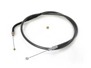 30-1/2in. Idle Cable - Black Pearl. Fits V-Rod 2002-2017 - Magnum Shielding