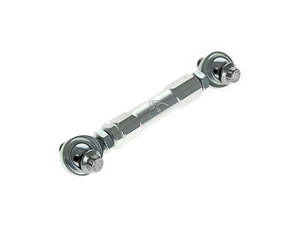 Engine Mounts Associated Parts: Competition Adjustable Front Stabilizer Link - Machine Finish. Fits Touring 2009up - Alloy Art
