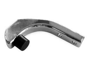 Engine Mounts Associated Parts: Billet Front Motor Mount Stabilizer - Chrome. Fits Dyna 1991-2017. - Belt Drives Ltd