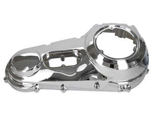 Outer Primary Cover - Chrome. Fits Softail 1989-1993 & Dyna 1991-1993. - Rollies Speed Shop